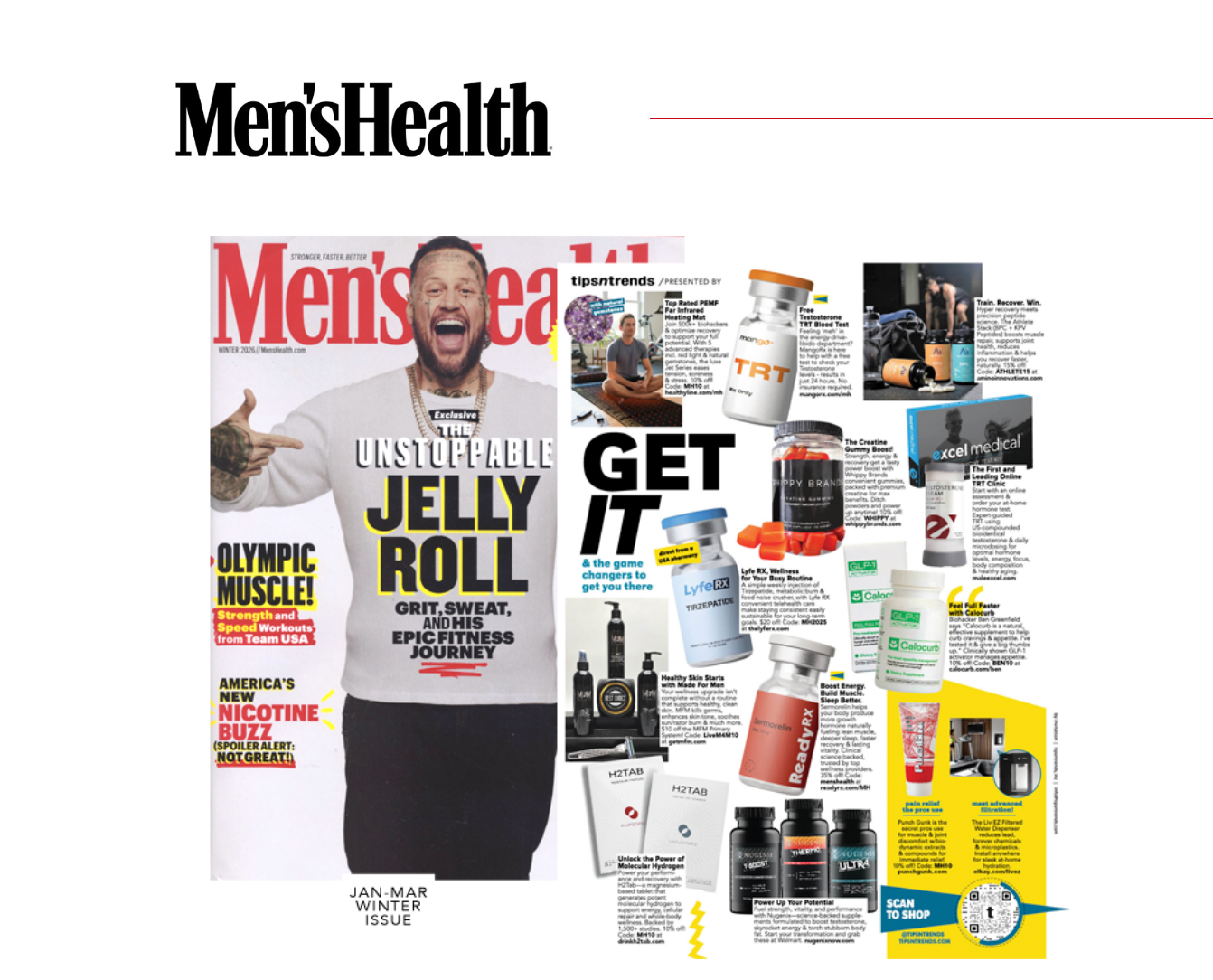 Big News: Lyfe RX Featured in Men’s Health & Women’s Health!
