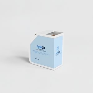 LyfeRX Muscle RX packaging on a white background